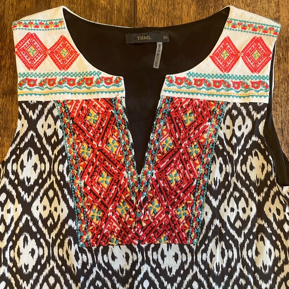 THML Patterned Mini Dress - Picture 3 of 5